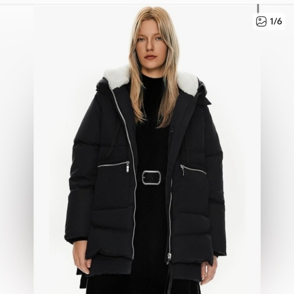 Orolay Thickened Down Jacket Black Winter Snow Coat Large Viral Coat Warm - Picture 3 of 16